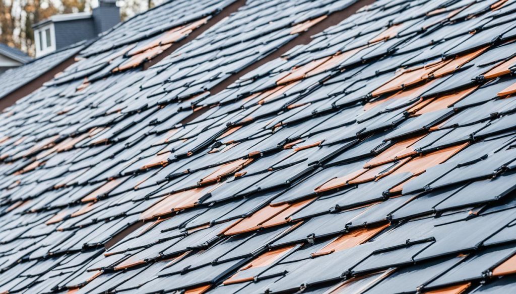 Keramische dakpannen installatie